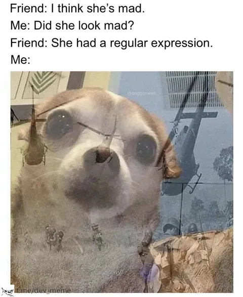 Did She Look Mad?