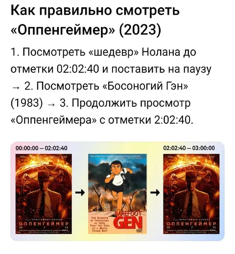 Как правильно смотреть «Оппенгеймер»