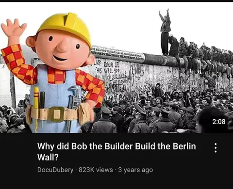 Bob the Builder Berlin Wall