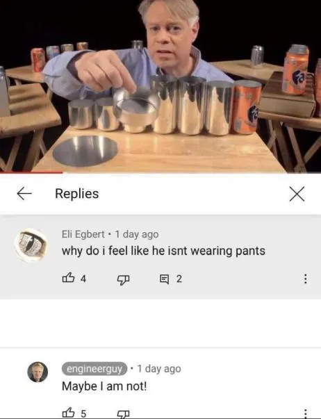 Maybe I Am Not Wearing Pants
