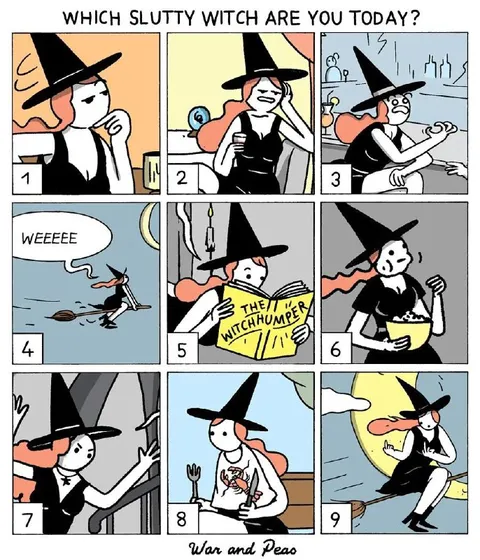 Which Slutty Witch Are You Today?