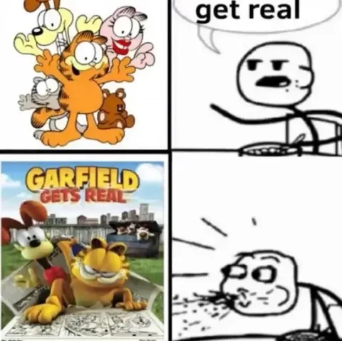 Garfield Gets Real Reaction