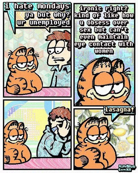 Garfield Hates Mondays
