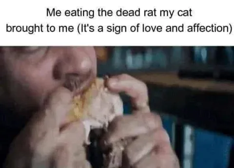Eating the Dead Rat