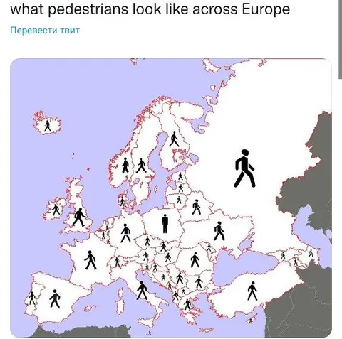 What Pedestrians Look Like Across Europe