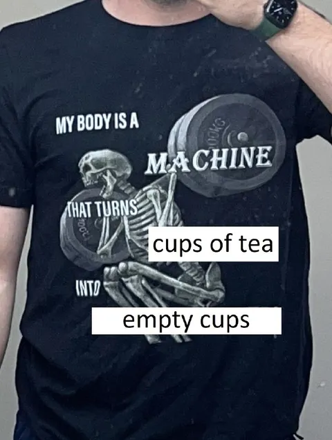 My Body Is a Tea Machine