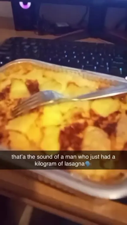 A Kilogram of Lasagna Later