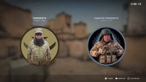 Terrorists vs Counter-Terrorists