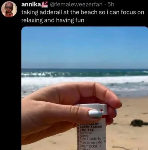 Adderall Beach Focus