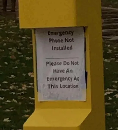 Emergency Phone Not Installed