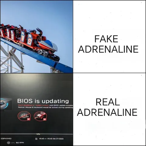 Fake Adrenaline Real Adrenaline