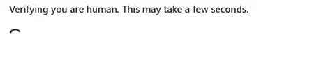 Verifying You Are Human