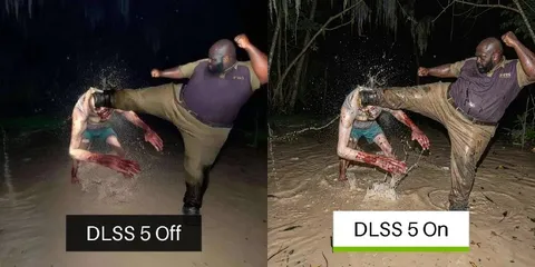 DLSS 5 On vs Off