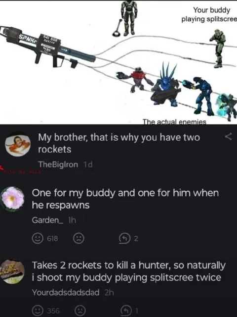 Two Rockets for Split-Screen Betrayal