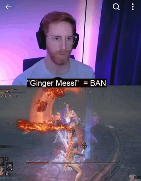 Ginger Messi Gets Banned