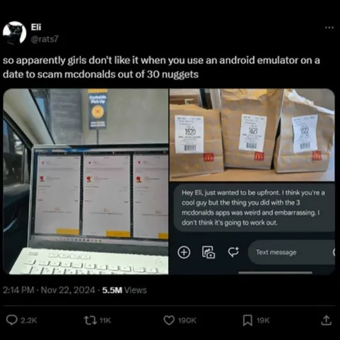 Android Emulator Nugget Scam Date