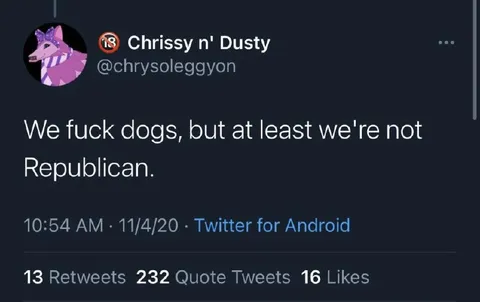 At Least We're Not Republican