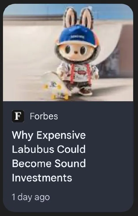 Expensive Labubus as Investments