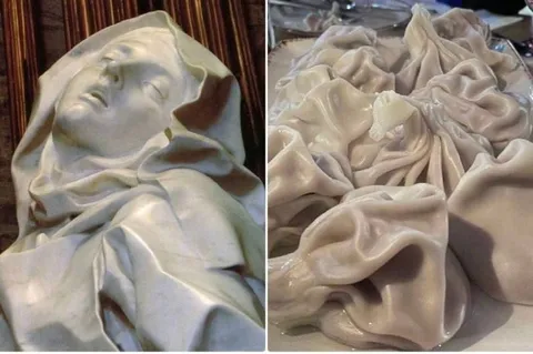 Скульптура и пельмени