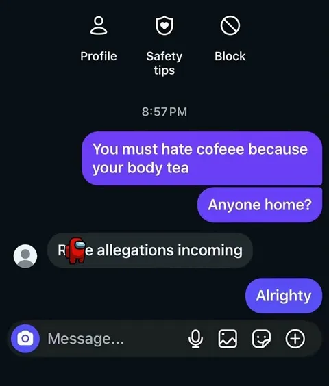 Coffee Versus Tea Allegations