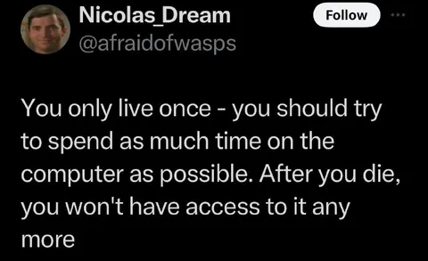 Spend More Time on the Computer