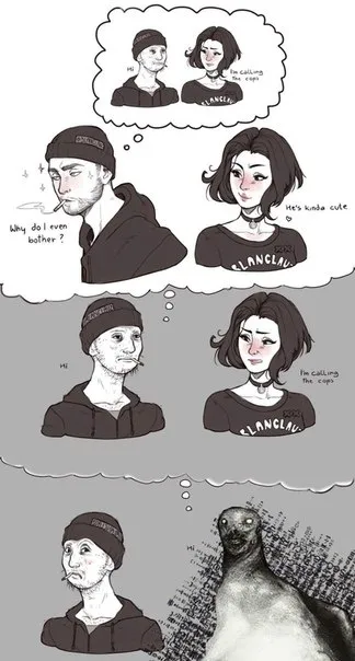 Wojak Turns Into a Seal