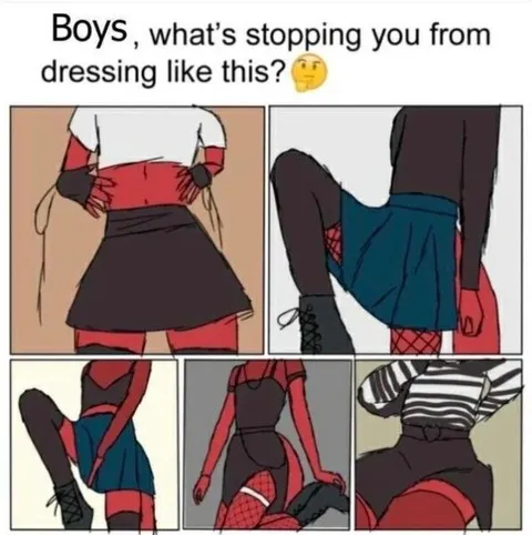 Boys Dressing Like This