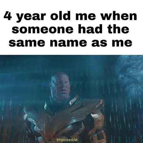 Four-Year-Old Thanos Name Reaction