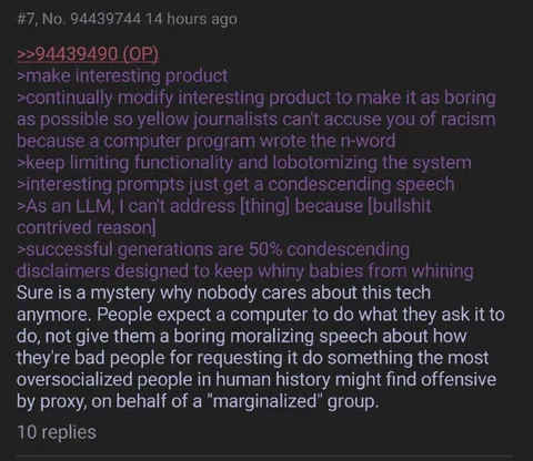 AI Turns Interesting Things Boring
