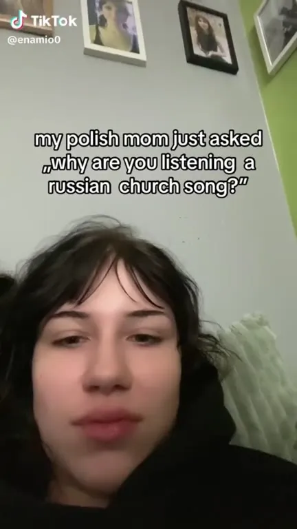 Polish Mom Hears Russian Church Song