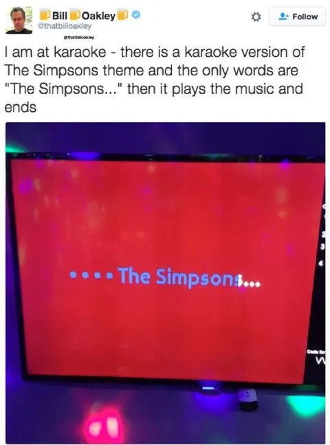 The Simpsons Karaoke Fail