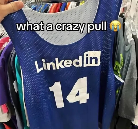 What a Crazy Pull LinkedIn Jersey