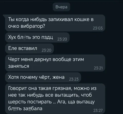 Кошке в очко вибратор