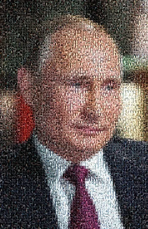 Портрет Путина из дикпиков
