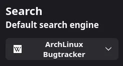 ArchLinux Bugtracker Search Engine