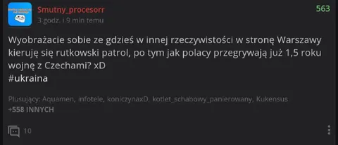 Rutkowski patrol jedzie na Czechów