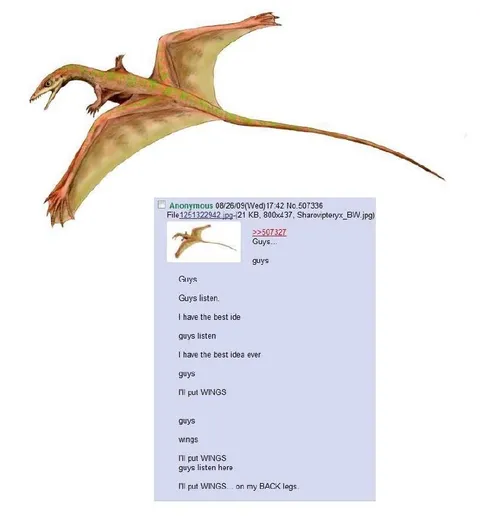 I'll Put Wings on Its Back Legs