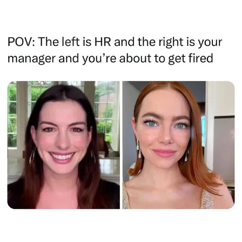 HR and Manager Before Getting Fired