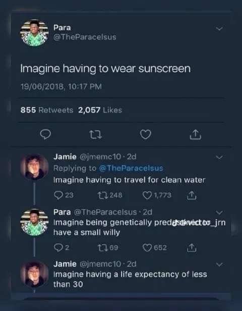 Imagine Having Basic Privileges