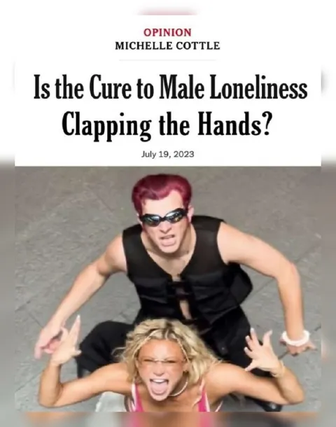 Clapping Hands Cure Male Loneliness