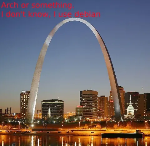 Arch or Something Debian Joke