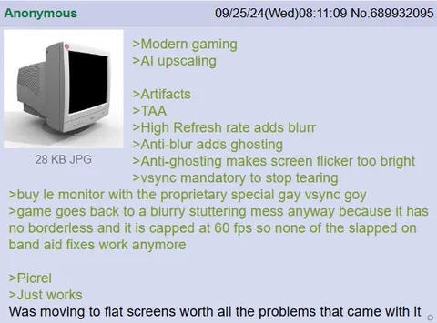 Modern Gaming Monitor Problems