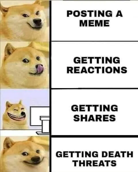 Posting a Meme Gets Death Threats
