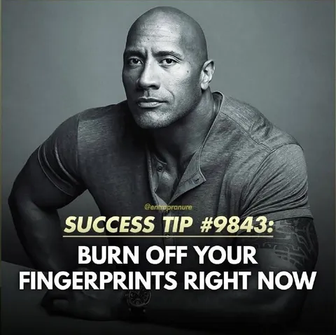 Burn Off Your Fingerprints