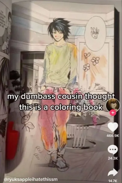 My Cousin Colored L