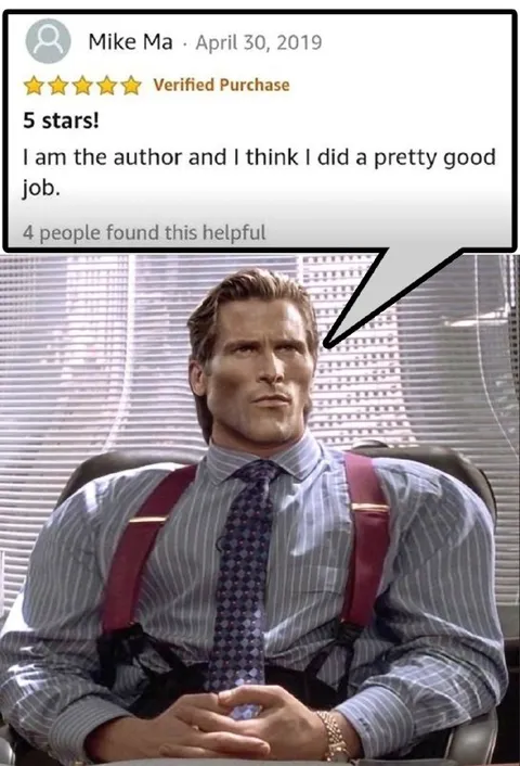 Patrick Bateman Five-Star Review