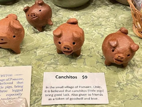 Canchitos Little Pig Figurines