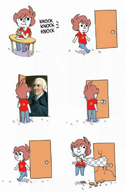 Knock Knock at the Red Door