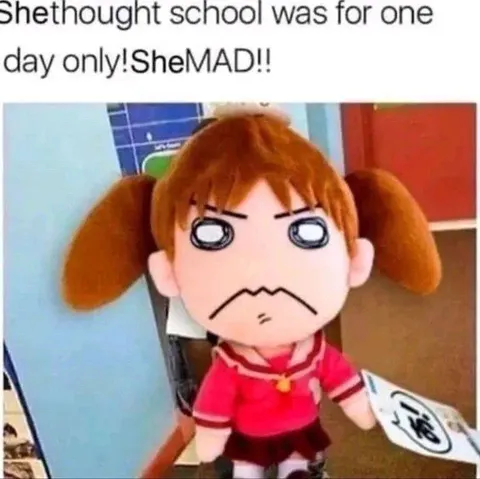 She Thought School Was One Day