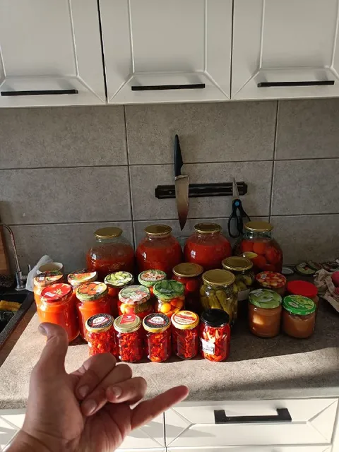 Домашний запас солений